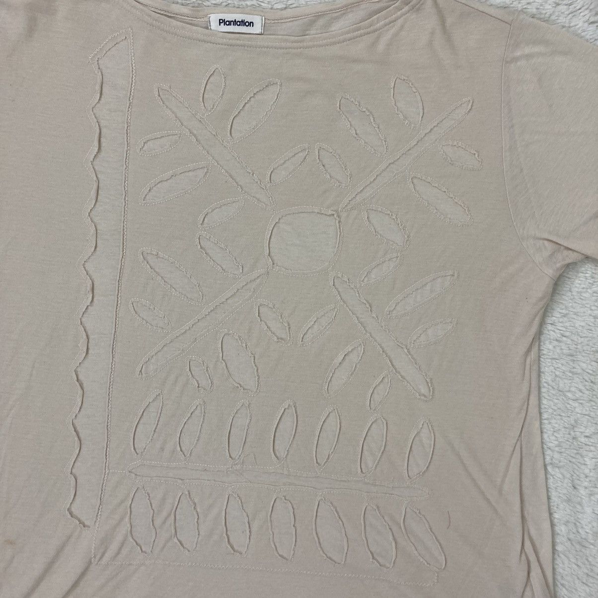 Issey Miyake Plantation Monogram Tee By Issey Miyake Size US M / EU 48-50 / 2 - 7 Thumbnail