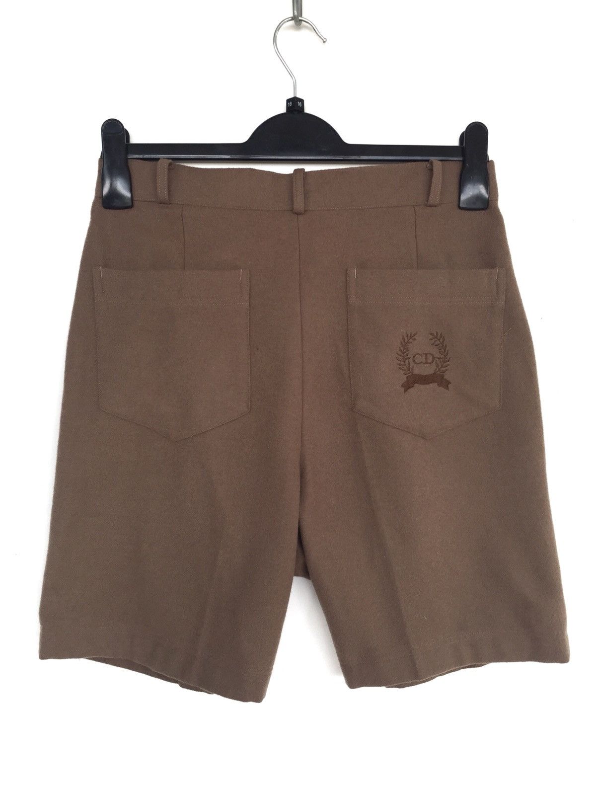 Christian Dior Monsieur 80s Christian Dior Sport ™️ Logo Wool Blend Shorts Size US 28 / EU 44 - 1 Thumbnail