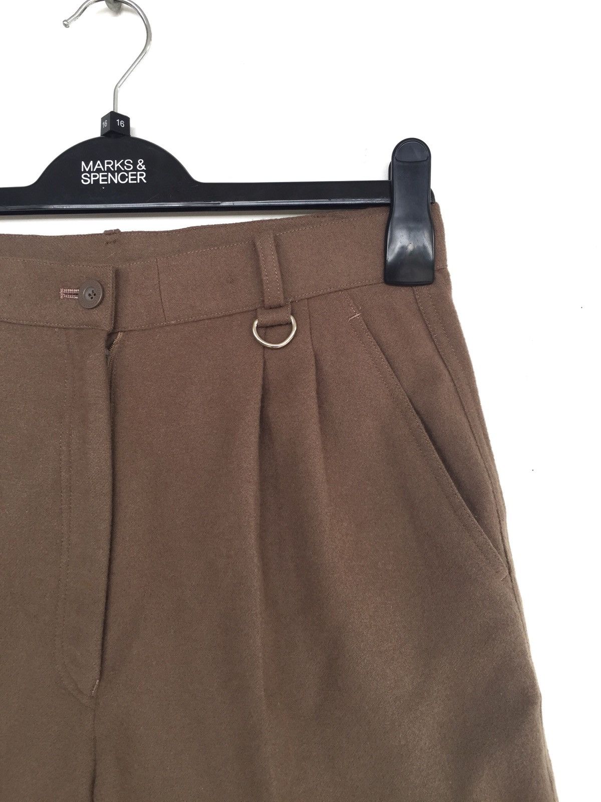 Christian Dior Monsieur 80s Christian Dior Sport ™️ Logo Wool Blend Shorts Size US 28 / EU 44 - 5 Thumbnail