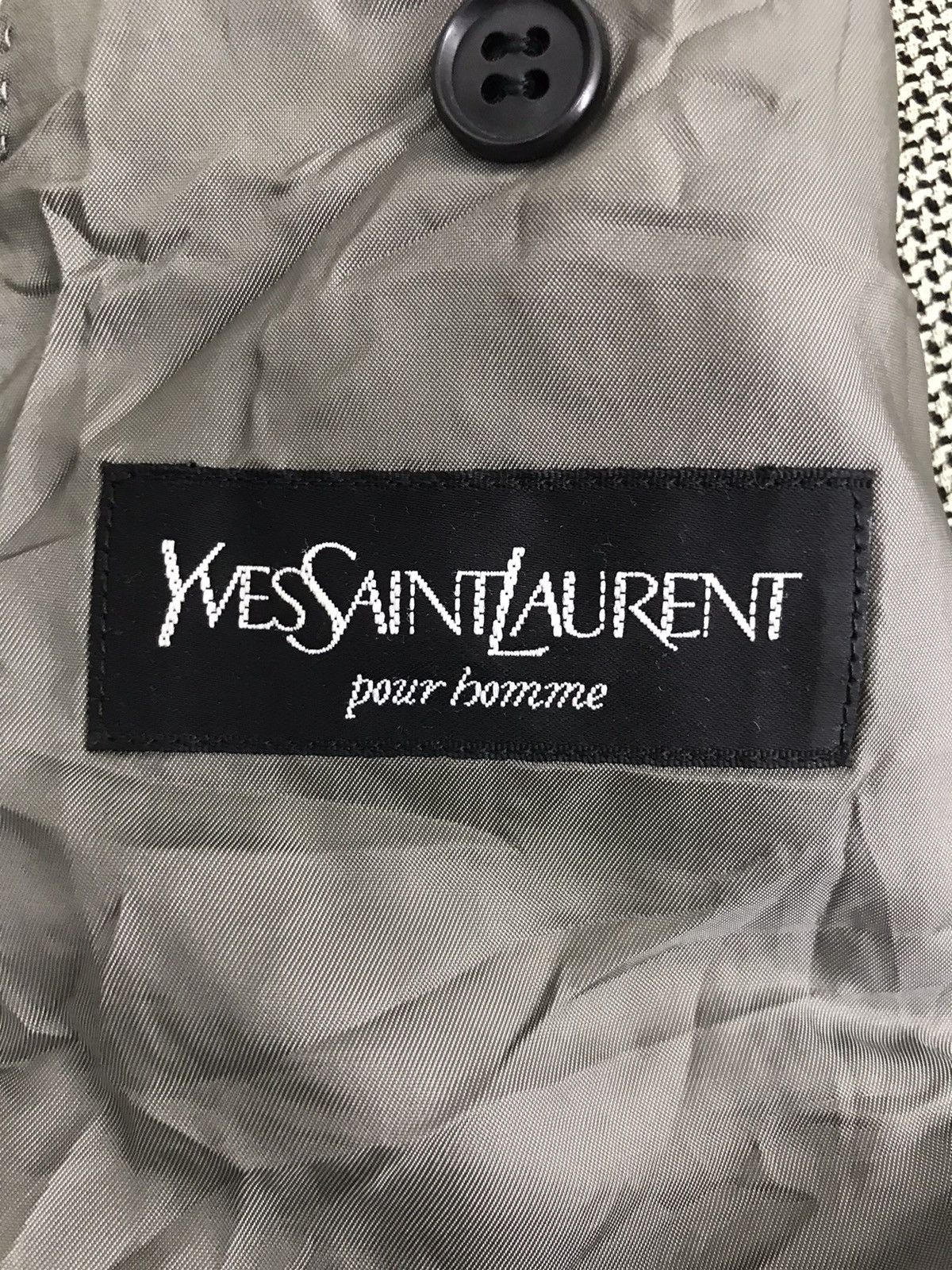 Yves Saint Laurent Yves Saint Laurent Pour Homme Blazer Coat Size 42L - 5 Thumbnail