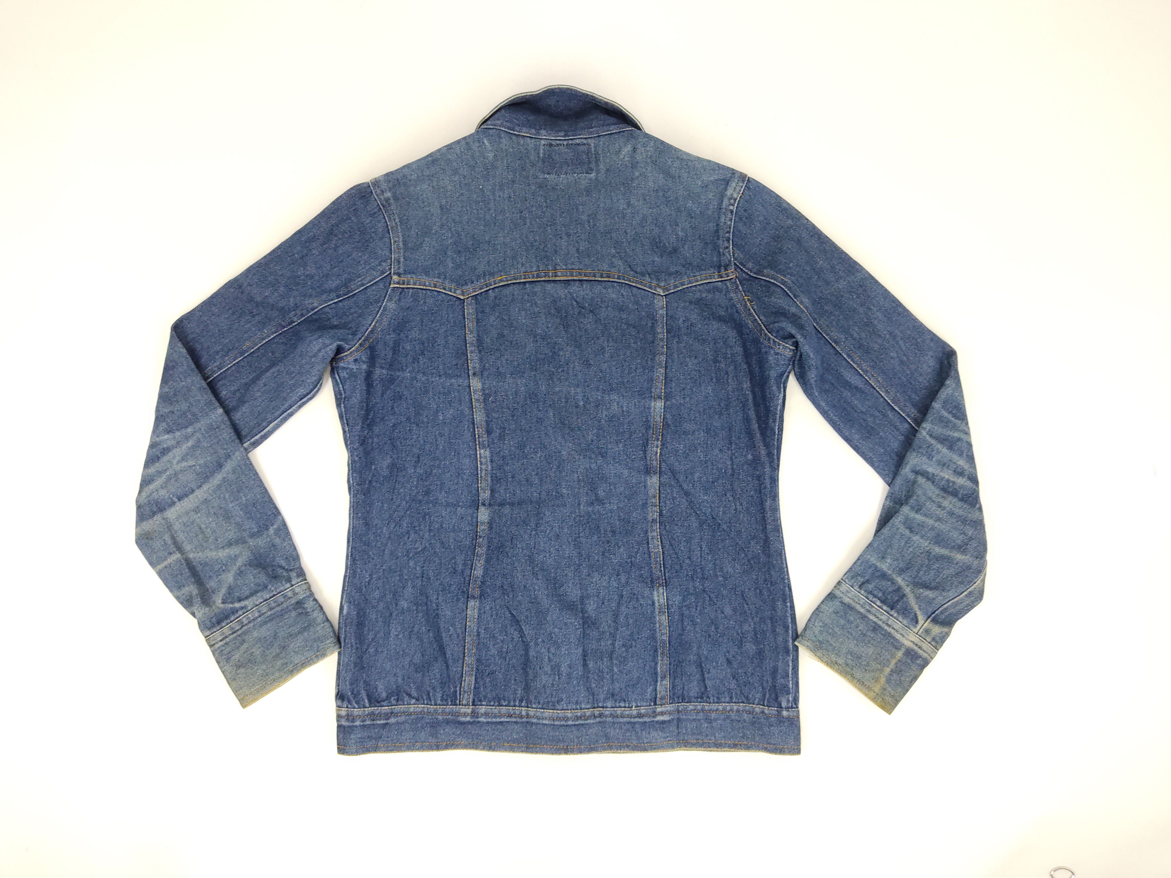 Japanese Brand Global Denim Work Clothing Union Made Trucker Jacket Size S / US 4 / IT 40 - 4 Thumbnail