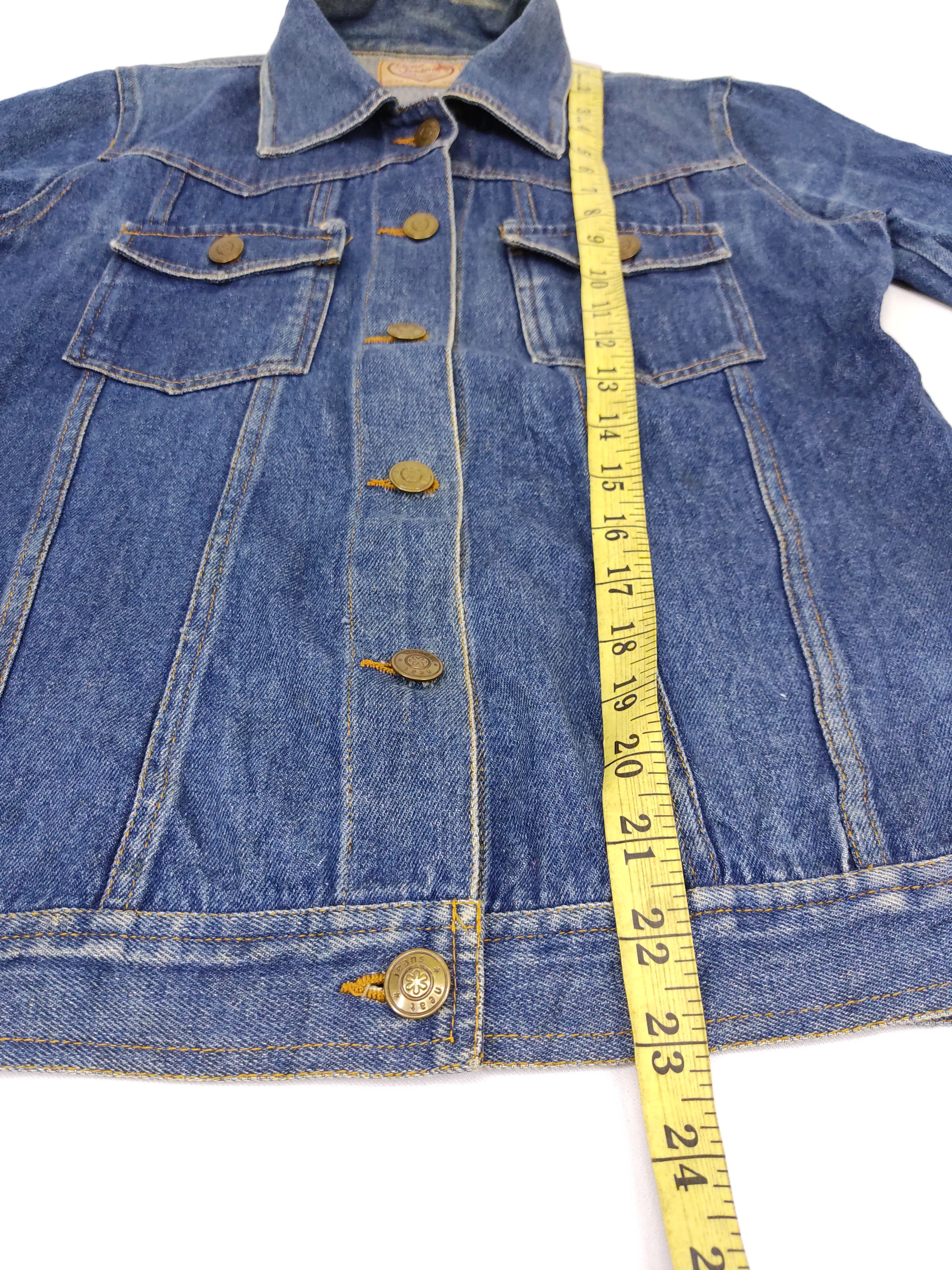 Japanese Brand Global Denim Work Clothing Union Made Trucker Jacket Size S / US 4 / IT 40 - 8 Thumbnail