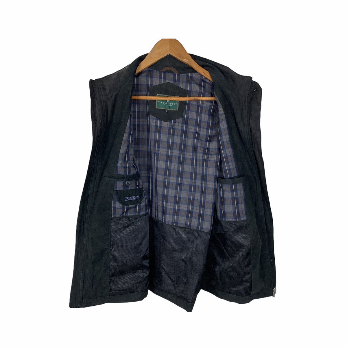 Lyle & Scott Lyle & Scott Black Vest Size US L / EU 52-54 / 3 - 13 Thumbnail