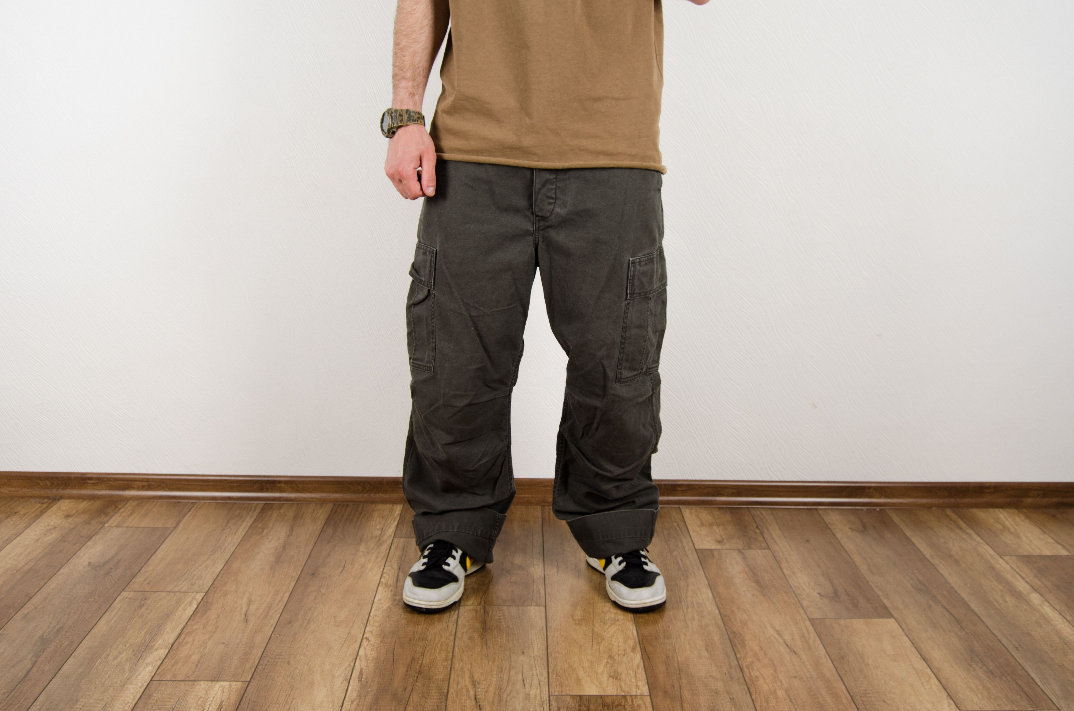 Levi's Vintage Levi’s Travis Scott Style Work Cargo Wide Pants Size US 34 / EU 50 - 2 Thumbnail