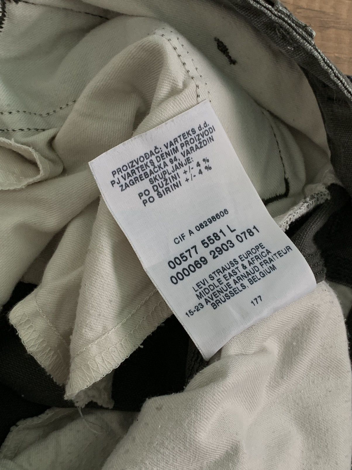 Levi's Vintage Levi’s Travis Scott Style Work Cargo Wide Pants Size US 34 / EU 50 - 11 Thumbnail