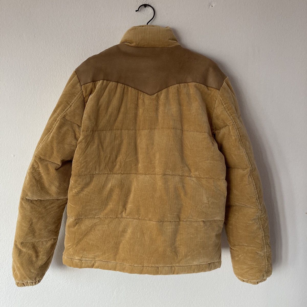 Japanese Brand Japanese Leather Corduroy Puffer Jacket Size US S / EU 44-46 / 1 - 10 Thumbnail