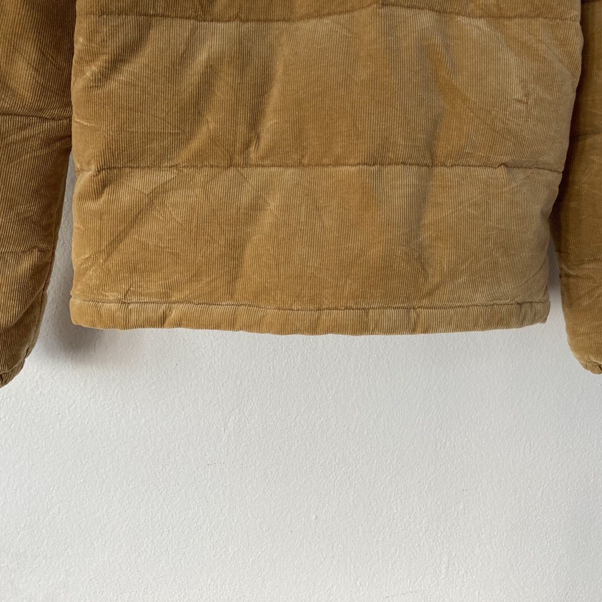 Japanese Brand Japanese Leather Corduroy Puffer Jacket Size US S / EU 44-46 / 1 - 11 Thumbnail
