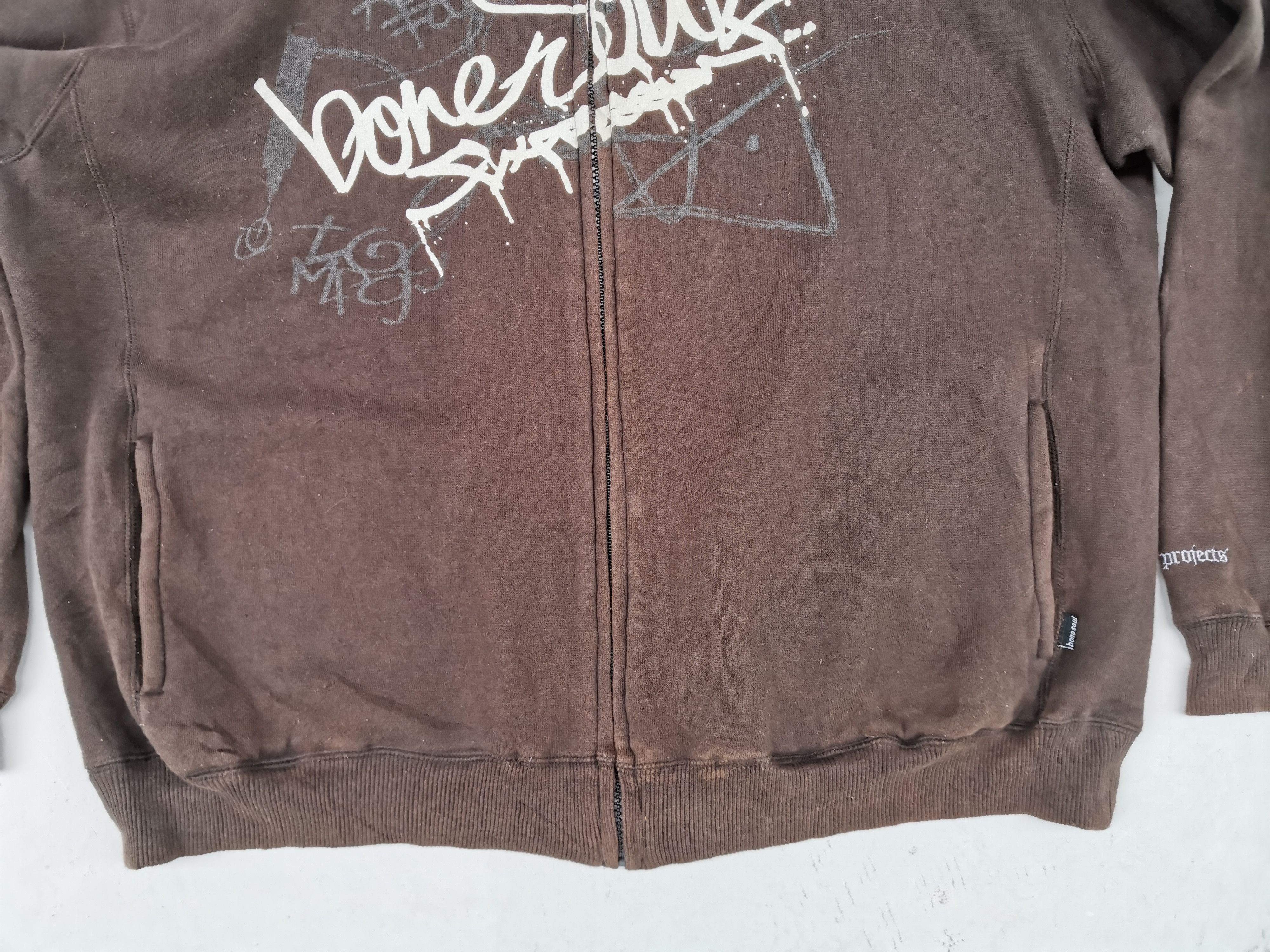 Japanese Brand Rare!!! B One Soul Projects Big Logo Hoodie Sweatshirt Size US XL / EU 56 / 4 - 5 Thumbnail