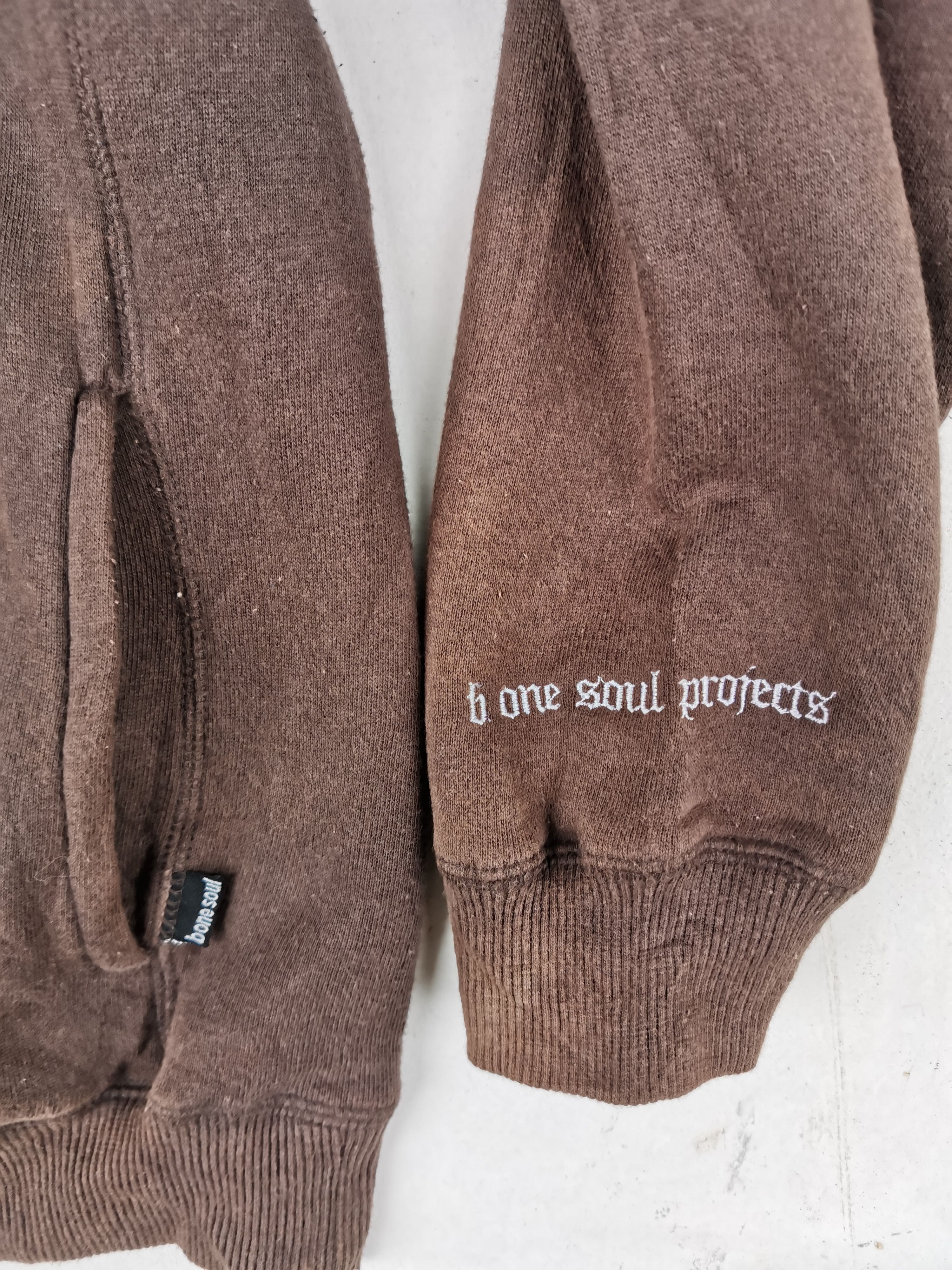 Japanese Brand Rare!!! B One Soul Projects Big Logo Hoodie Sweatshirt Size US XL / EU 56 / 4 - 6 Thumbnail