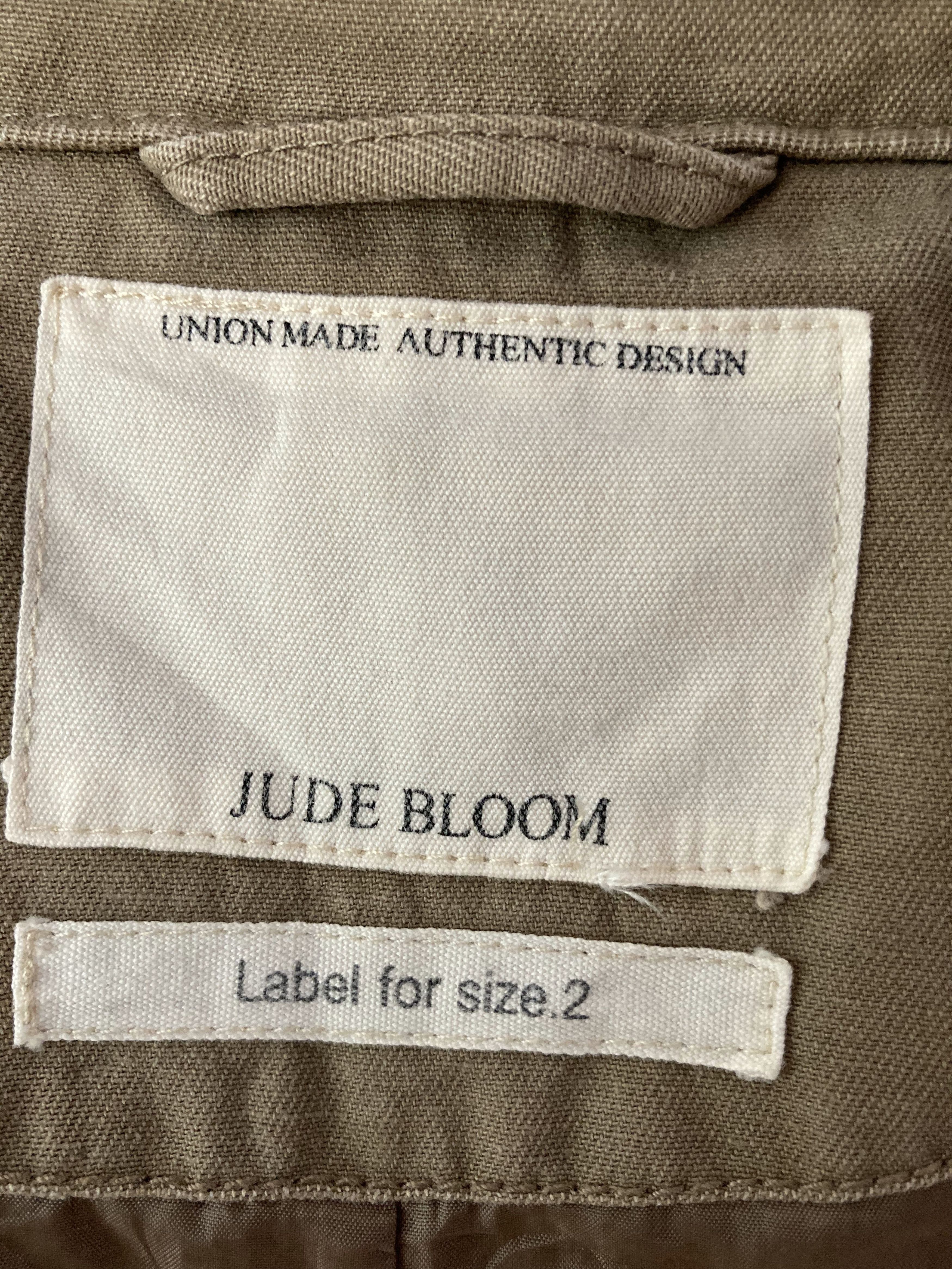 Japanese Brand Union Made By Jude Bloom Jacket Hooded Size US S / EU 44-46 / 1 - 18 Thumbnail