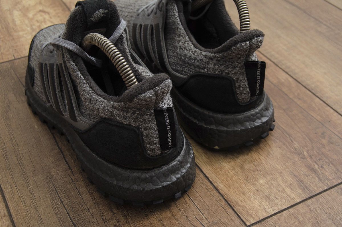Adidas Adidas Game of Thrones x UltraBoost 4.0 House Stark 2019 Size US 6.5 / EU 39-40 - 6 Thumbnail