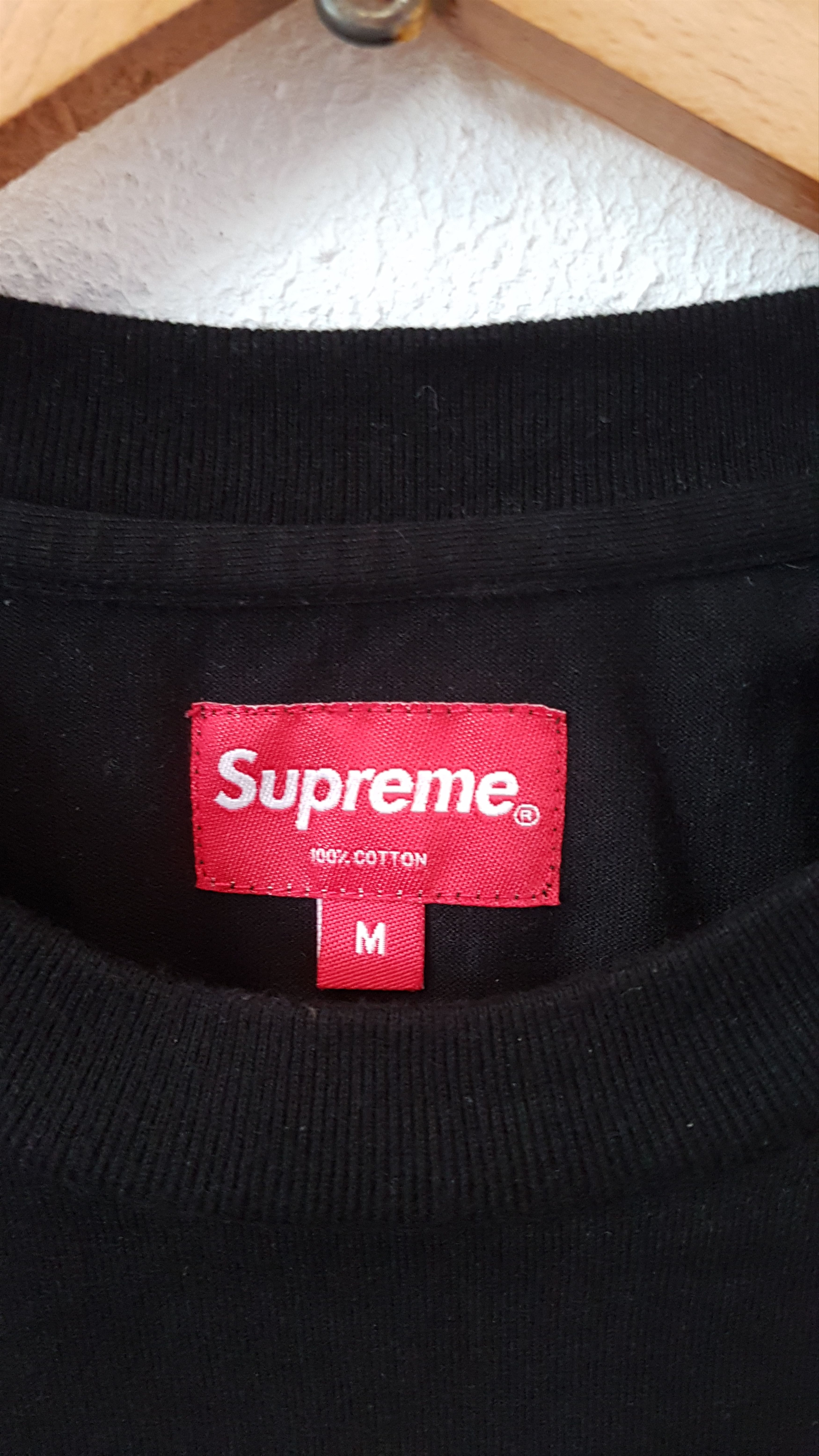 Supreme Metallic Small Box Logo L/S Tee Black | Grailed