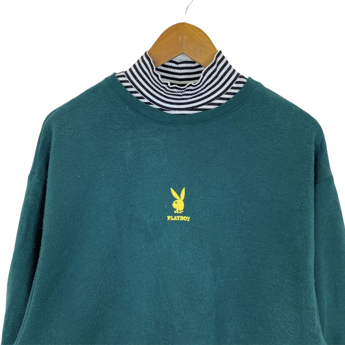 Designer × Playboy 🔥LAST PRICE🔥 Playboy Turtleneck Sweater Size US L / EU 52-54 / 3 - 3 Thumbnail