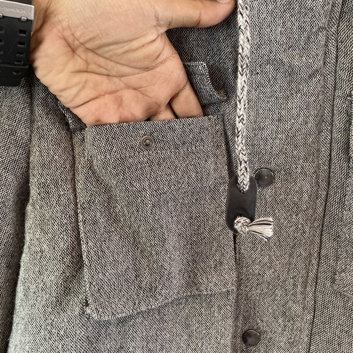 Japanese Brand × Takeo Kikuchi 🔥LAST PRICE🔥 TK Mixpice Double Collar Jacket Takeo Kikuchi Size US L / EU 52-54 / 3 - 3 Thumbnail