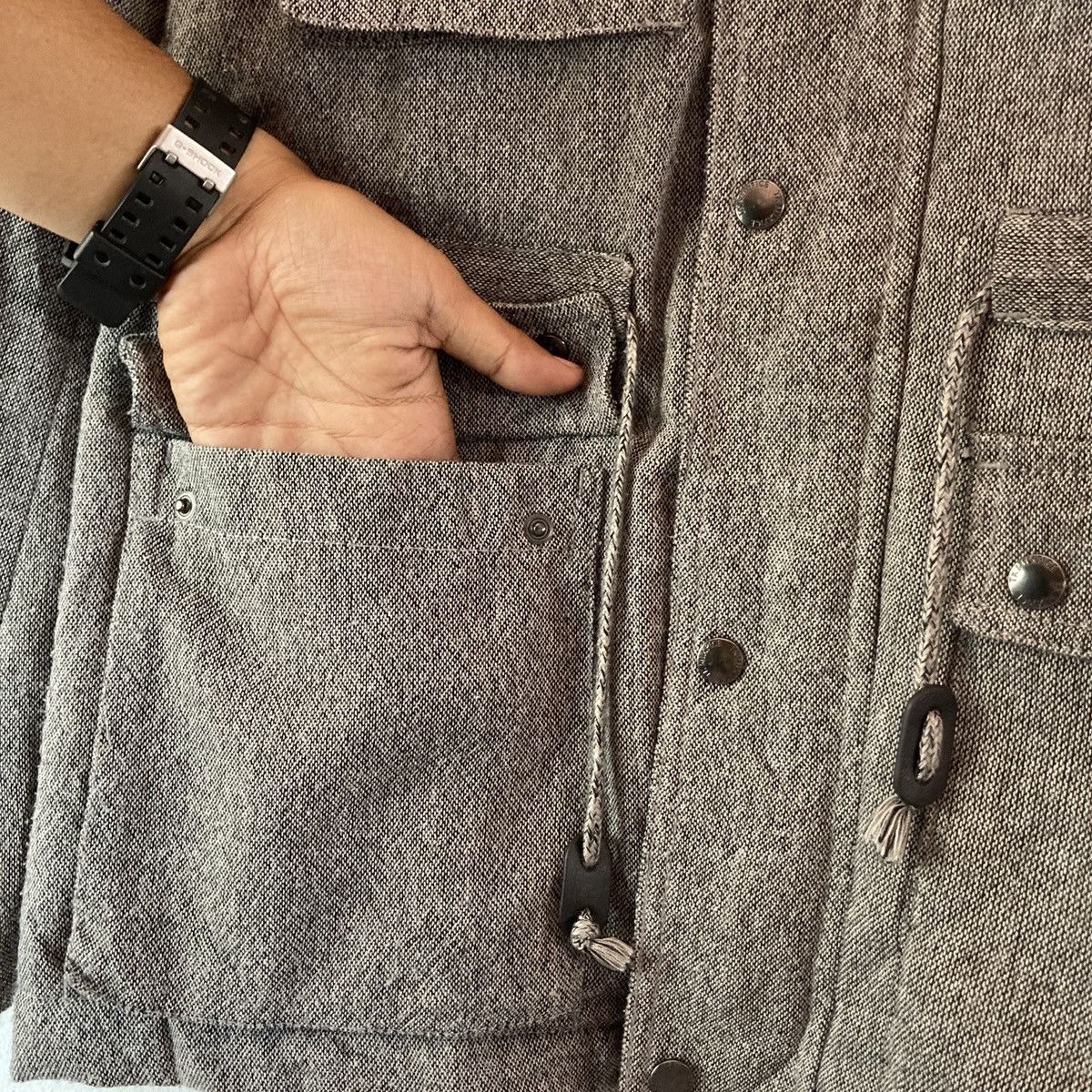 Japanese Brand × Takeo Kikuchi 🔥LAST PRICE🔥 TK Mixpice Double Collar Jacket Takeo Kikuchi Size US L / EU 52-54 / 3 - 4 Thumbnail