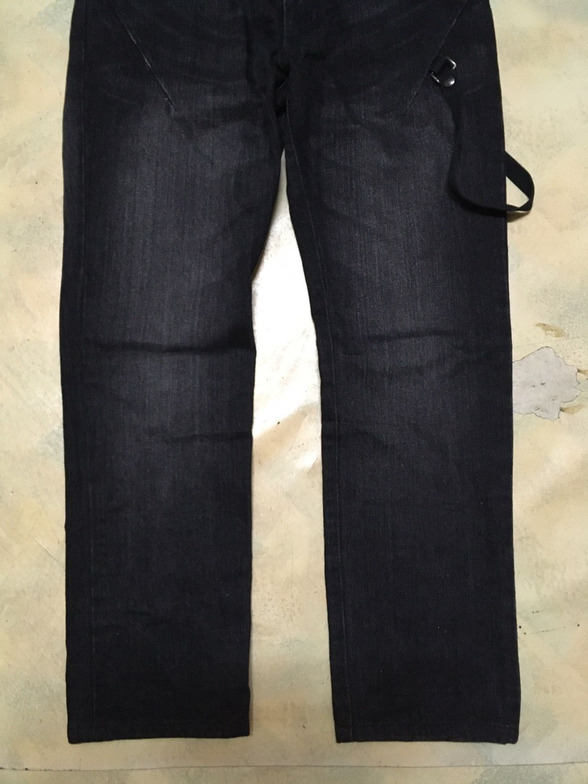 Tete Homme Vintage Tete Homme Issey Miyake Bondage Denim Jeans Size US 32 / EU 48 - 5 Thumbnail