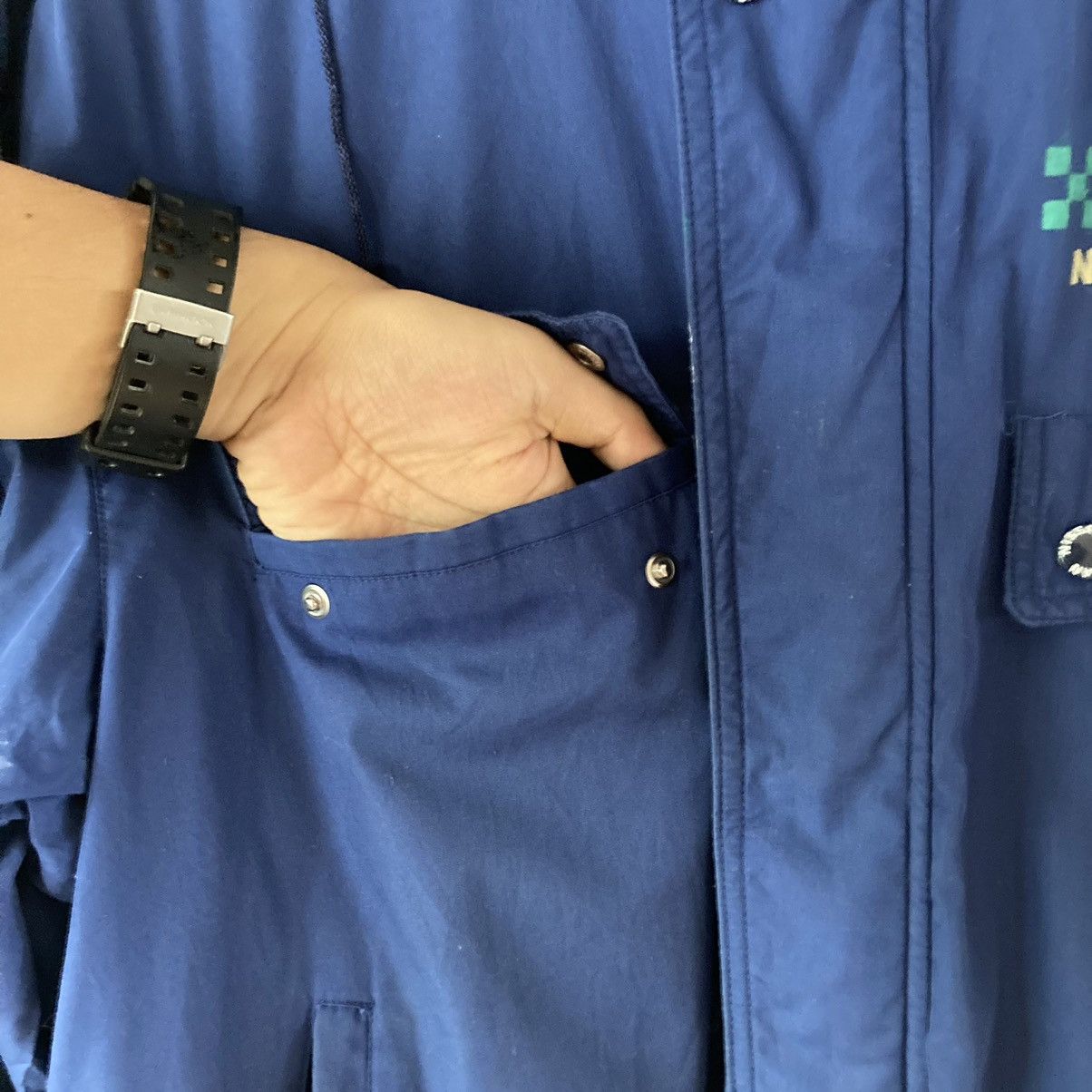 Gear for Sports × Vintage 🔥LAST PRICE🔥 Vintage Nissan AW8070 Jacket Hidden Hooded Size US XL / EU 56 / 4 - 11 Thumbnail