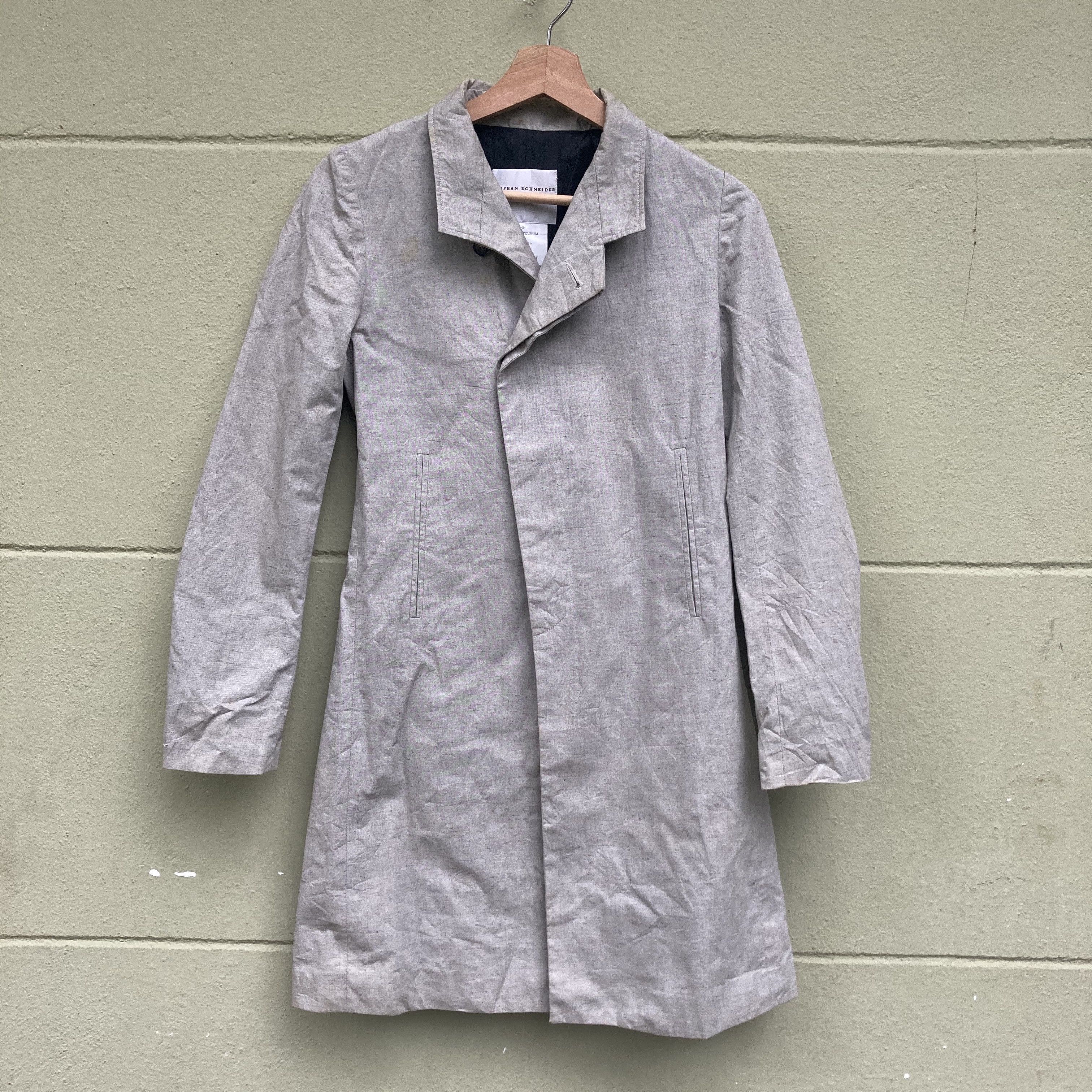 Grailed × Stephan Schneider Stephan Schneider Trench Coat Size US S / EU 44-46 / 1 - 11 Thumbnail