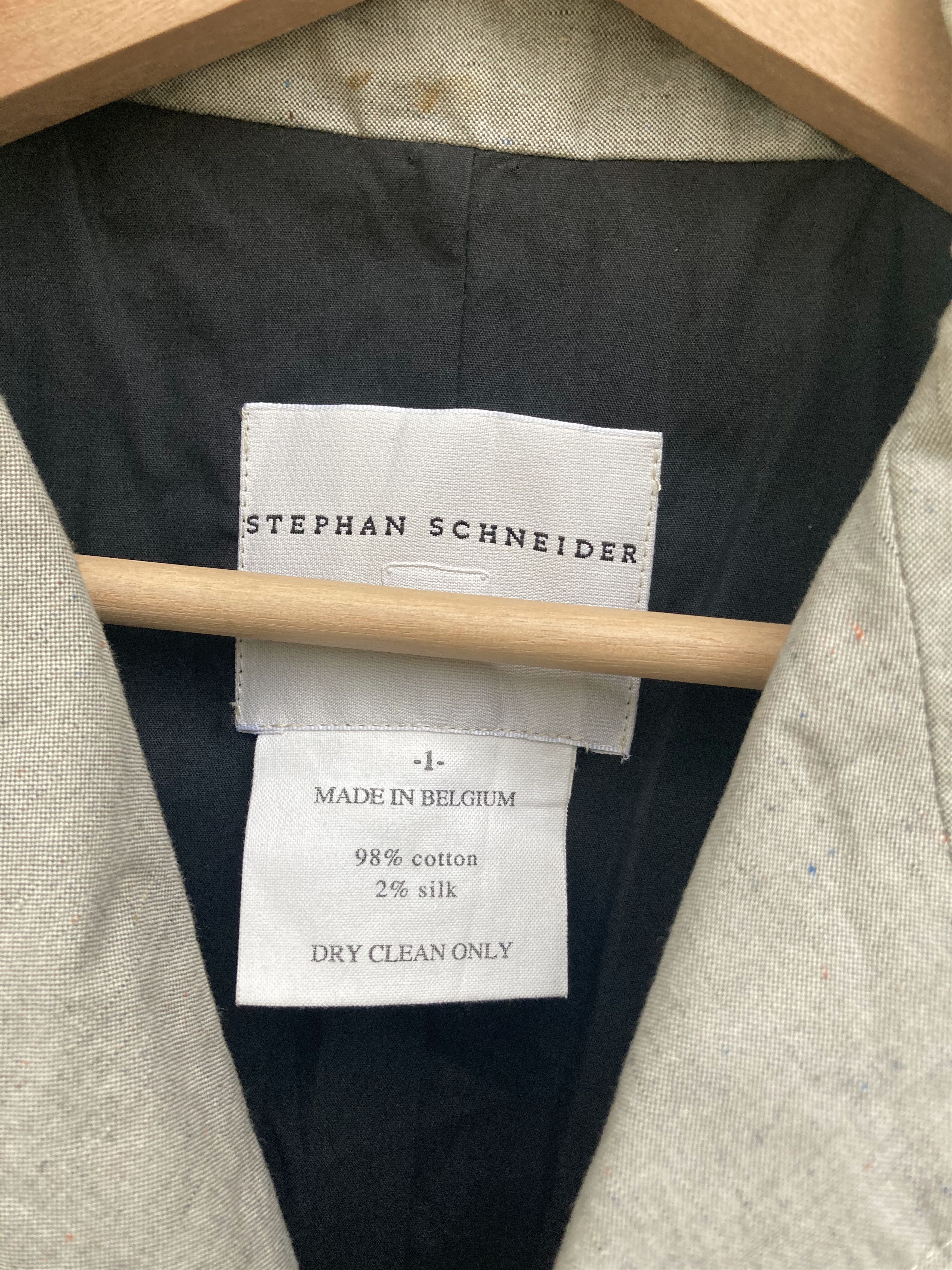 Grailed × Stephan Schneider Stephan Schneider Trench Coat Size US S / EU 44-46 / 1 - 8 Thumbnail
