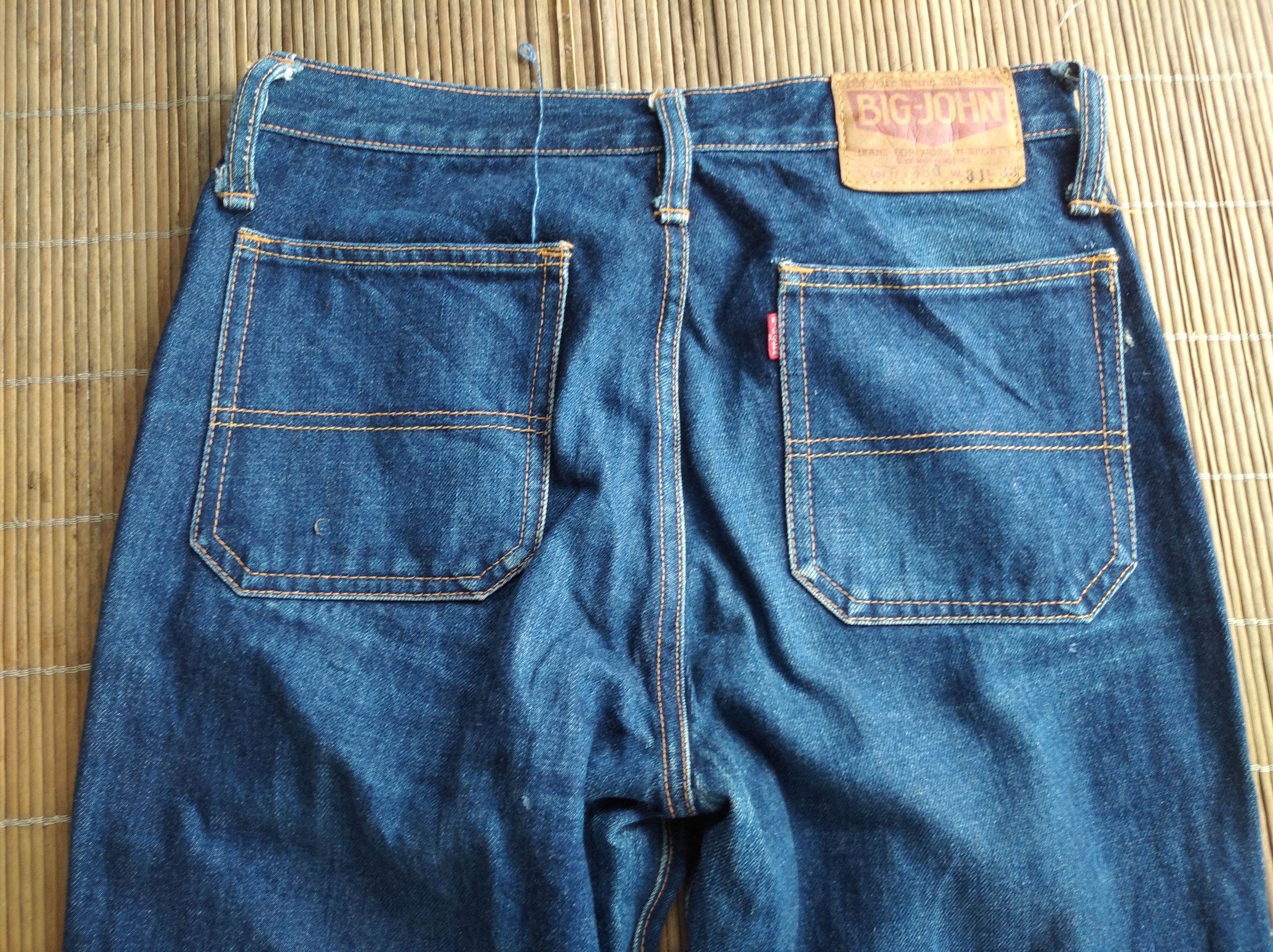 Big John × Japanese Brand × Vintage Vintage big John 70's bell bottoms bootcut flared jeans Size US 29 - 4 Thumbnail