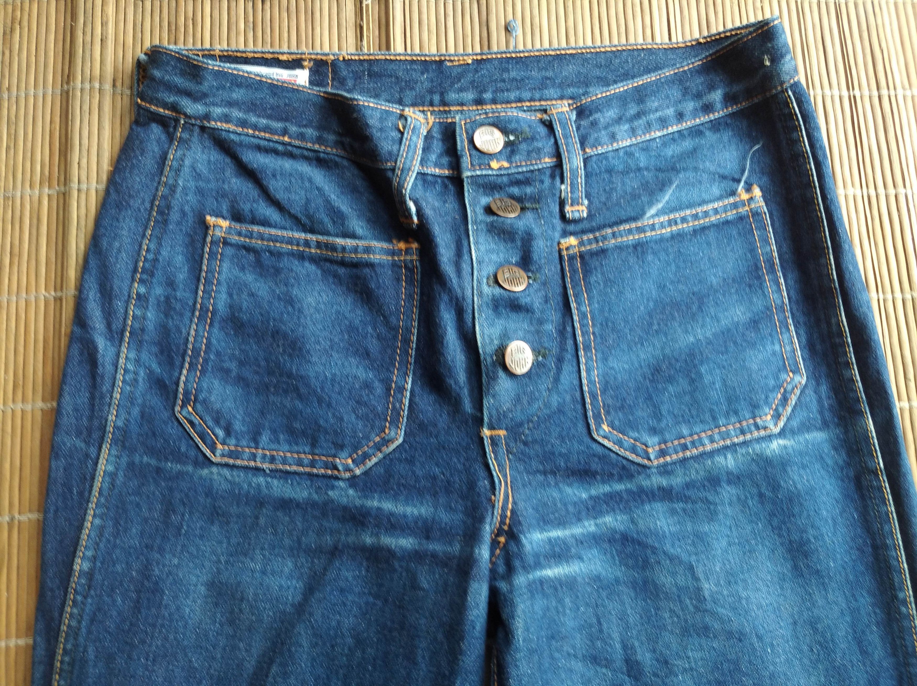 Big John × Japanese Brand × Vintage Vintage big John 70's bell bottoms bootcut flared jeans Size US 29 - 7 Thumbnail