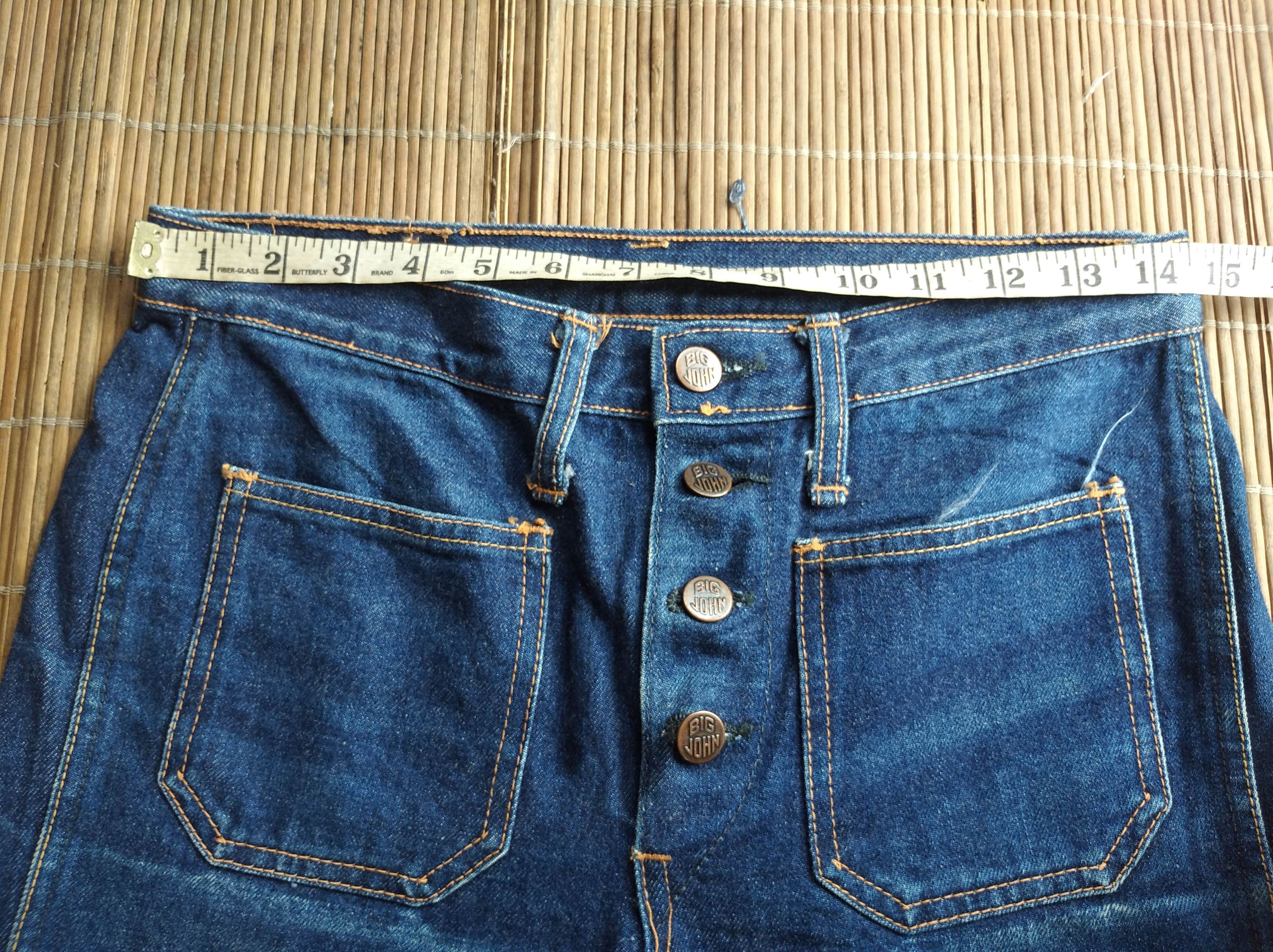 Big John × Japanese Brand × Vintage Vintage big John 70's bell bottoms bootcut flared jeans Size US 29 - 12 Thumbnail