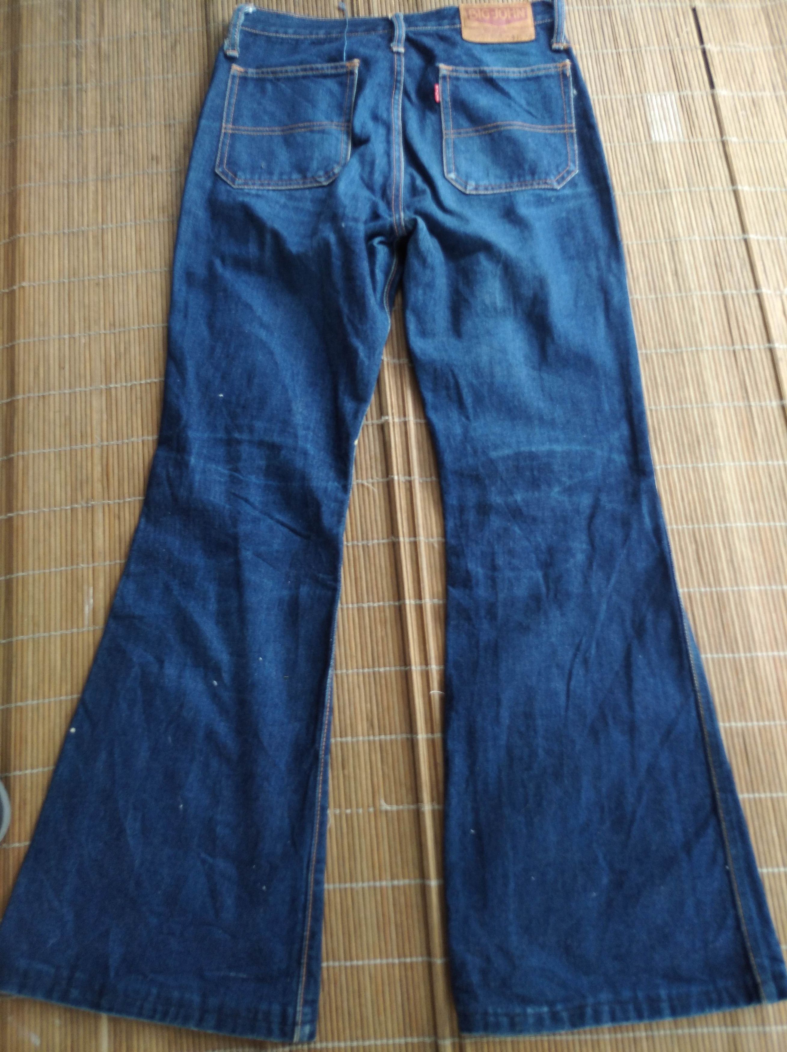 Big John × Japanese Brand × Vintage Vintage big John 70's bell bottoms bootcut flared jeans Size US 29 - 2 Thumbnail