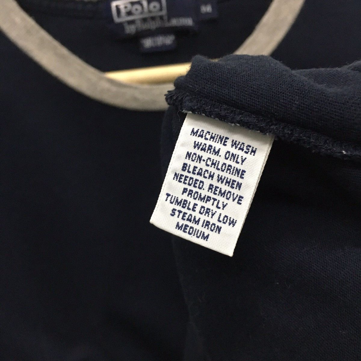 Polo Ralph Lauren × Vintage ‼️POLO RALPH LAUREN SMALL FONT RINGER T SHIRT Size US M / EU 48-50 / 2 - 8 Thumbnail