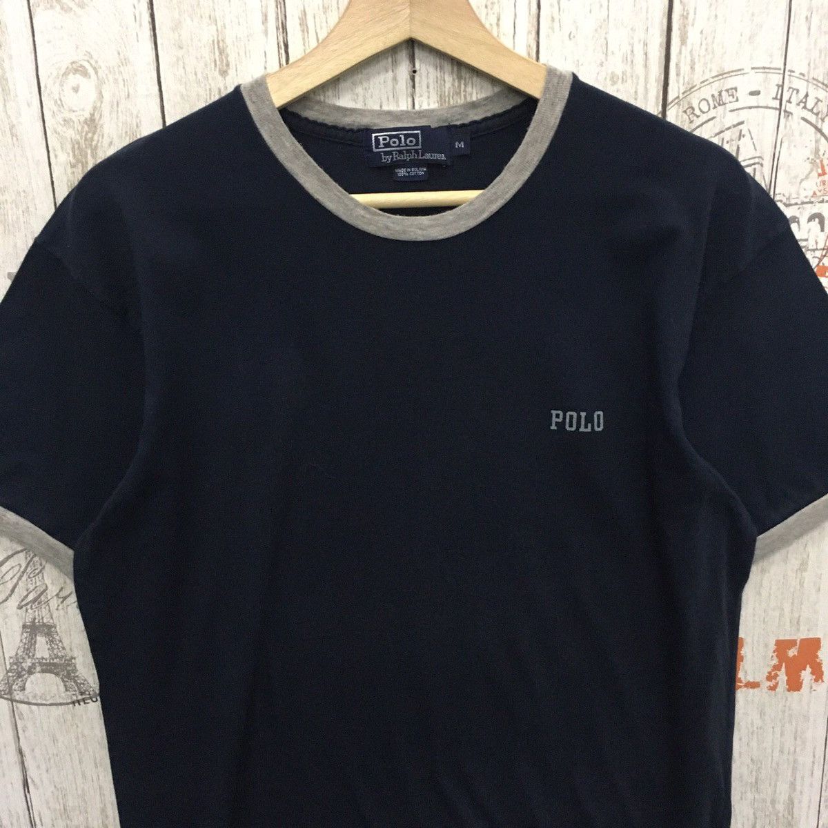 Polo Ralph Lauren × Vintage ‼️POLO RALPH LAUREN SMALL FONT RINGER T SHIRT Size US M / EU 48-50 / 2 - 3 Thumbnail