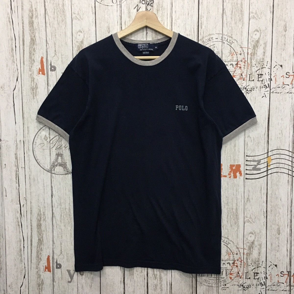 Polo Ralph Lauren × Vintage ‼️POLO RALPH LAUREN SMALL FONT RINGER T SHIRT Size US M / EU 48-50 / 2 - 1 Thumbnail