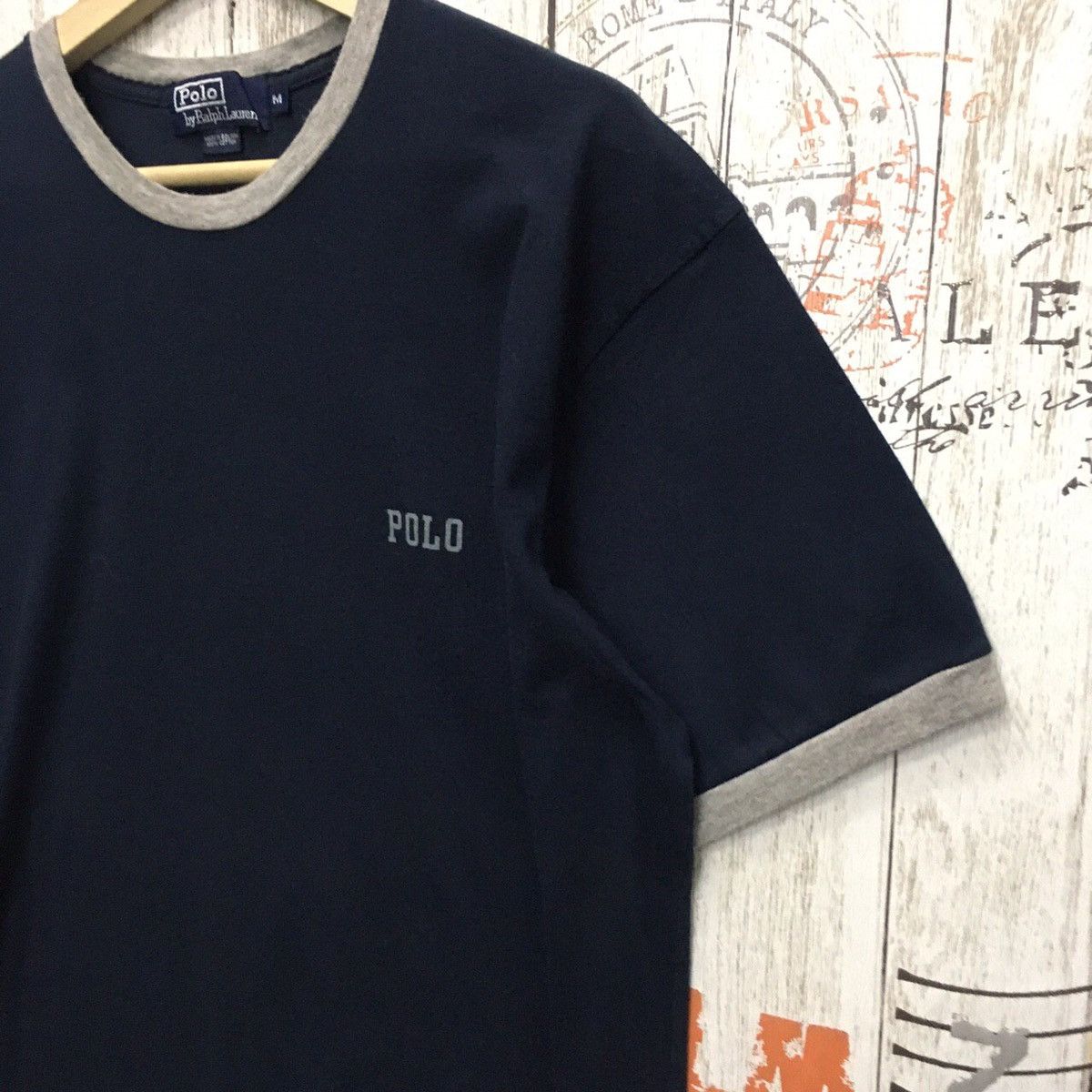Polo Ralph Lauren × Vintage ‼️POLO RALPH LAUREN SMALL FONT RINGER T SHIRT Size US M / EU 48-50 / 2 - 5 Thumbnail