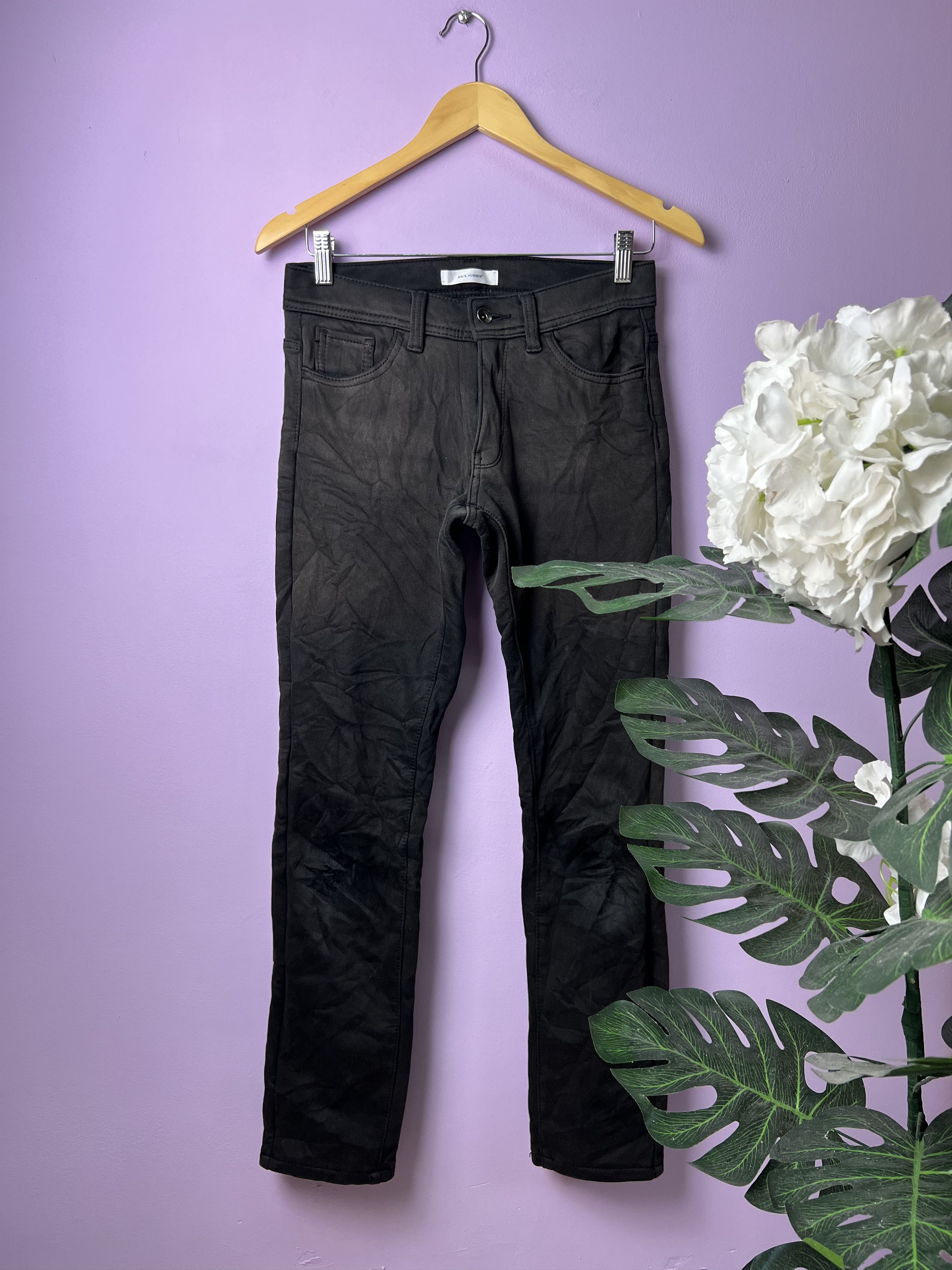 🔥Back Number Stretchable Denim