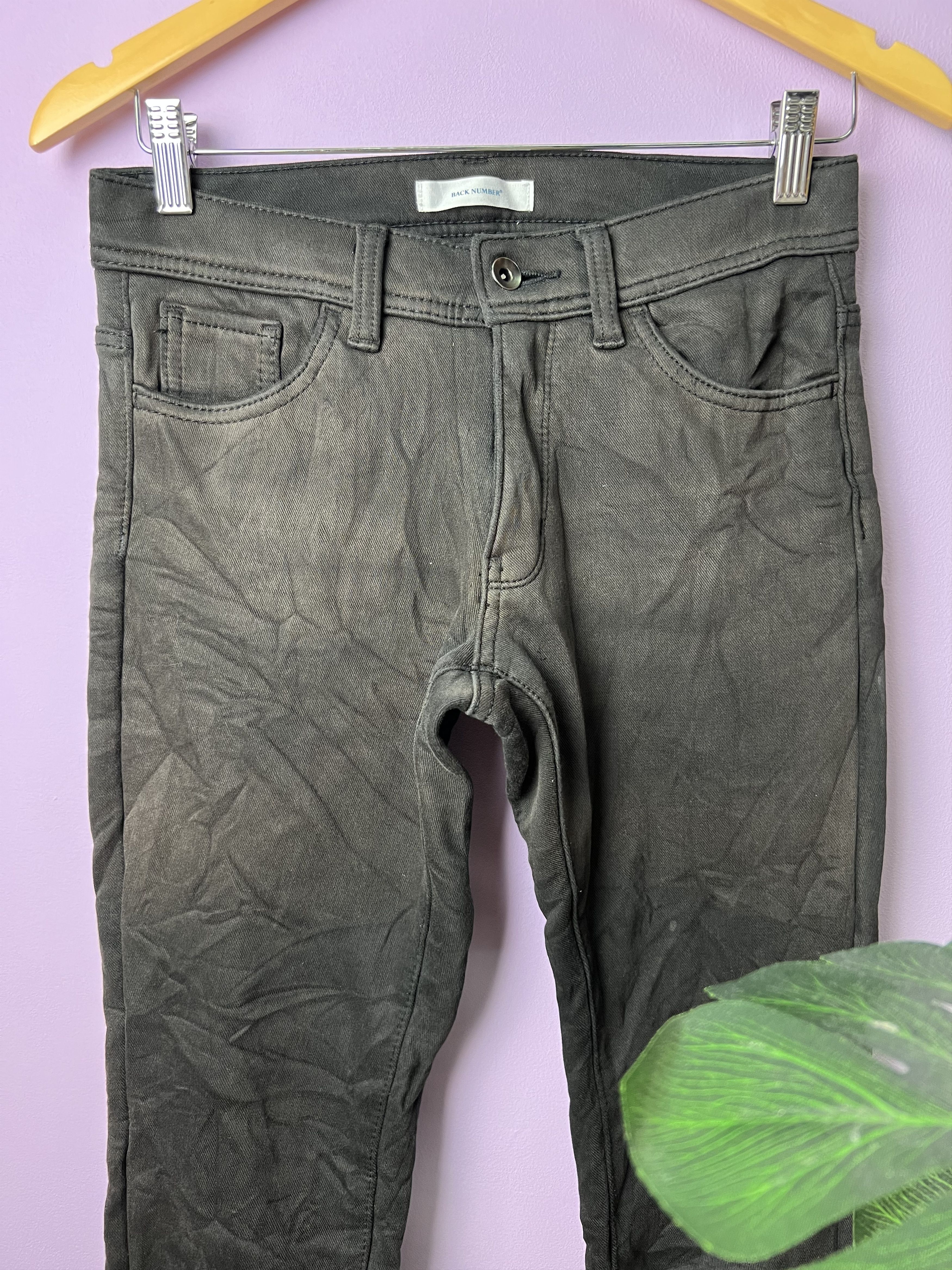 Japanese Brand 🔥Back Number Stretchable Denim Size US 29 - 4 Thumbnail