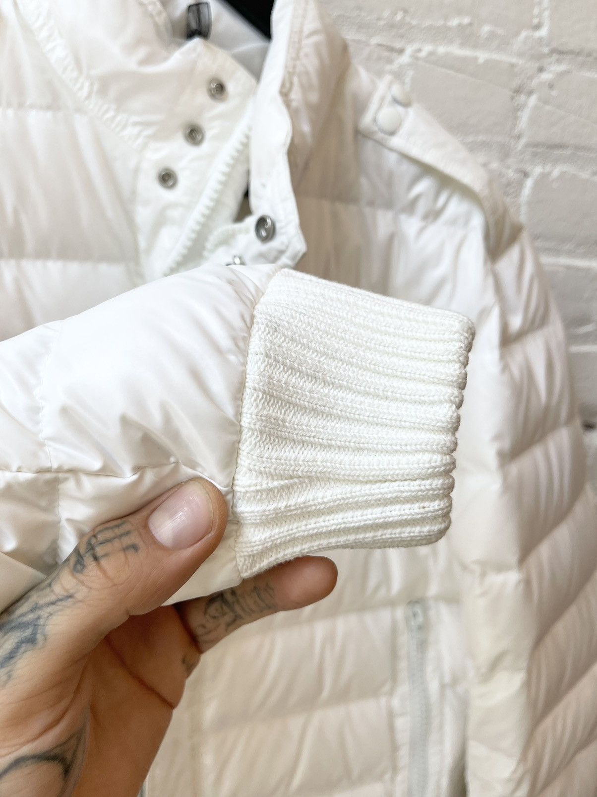 Dior × Hedi Slimane Dior Homme NEW ! 07 White Puffer Jacket ! Eu 48 Size US M / EU 48-50 / 2 - 8 Thumbnail