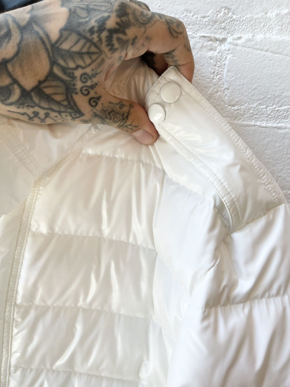 Dior × Hedi Slimane Dior Homme NEW ! 07 White Puffer Jacket ! Eu 48 Size US M / EU 48-50 / 2 - 7 Thumbnail