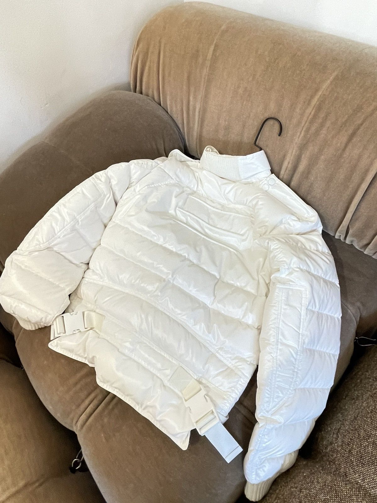Dior × Hedi Slimane Dior Homme NEW ! 07 White Puffer Jacket ! Eu 48 Size US M / EU 48-50 / 2 - 20 Thumbnail