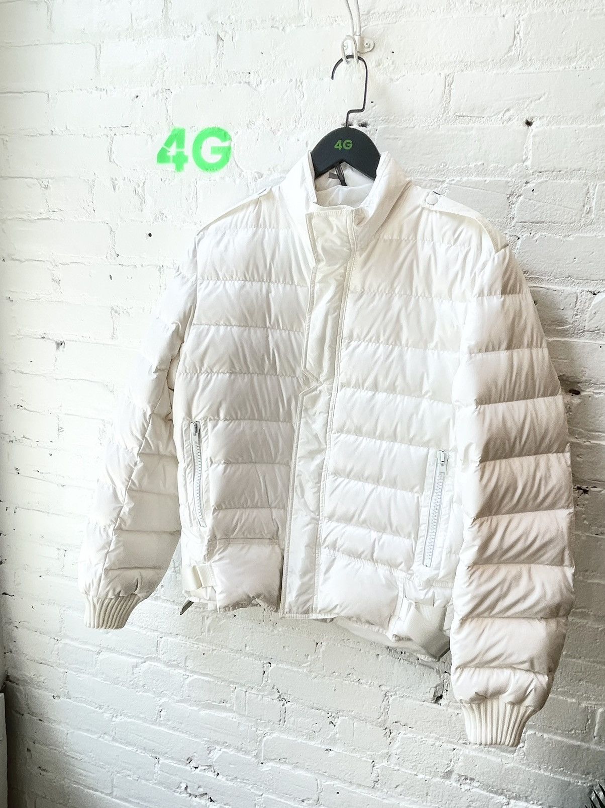 Dior × Hedi Slimane Dior Homme NEW ! 07 White Puffer Jacket ! Eu 48 Size US M / EU 48-50 / 2 - 17 Thumbnail