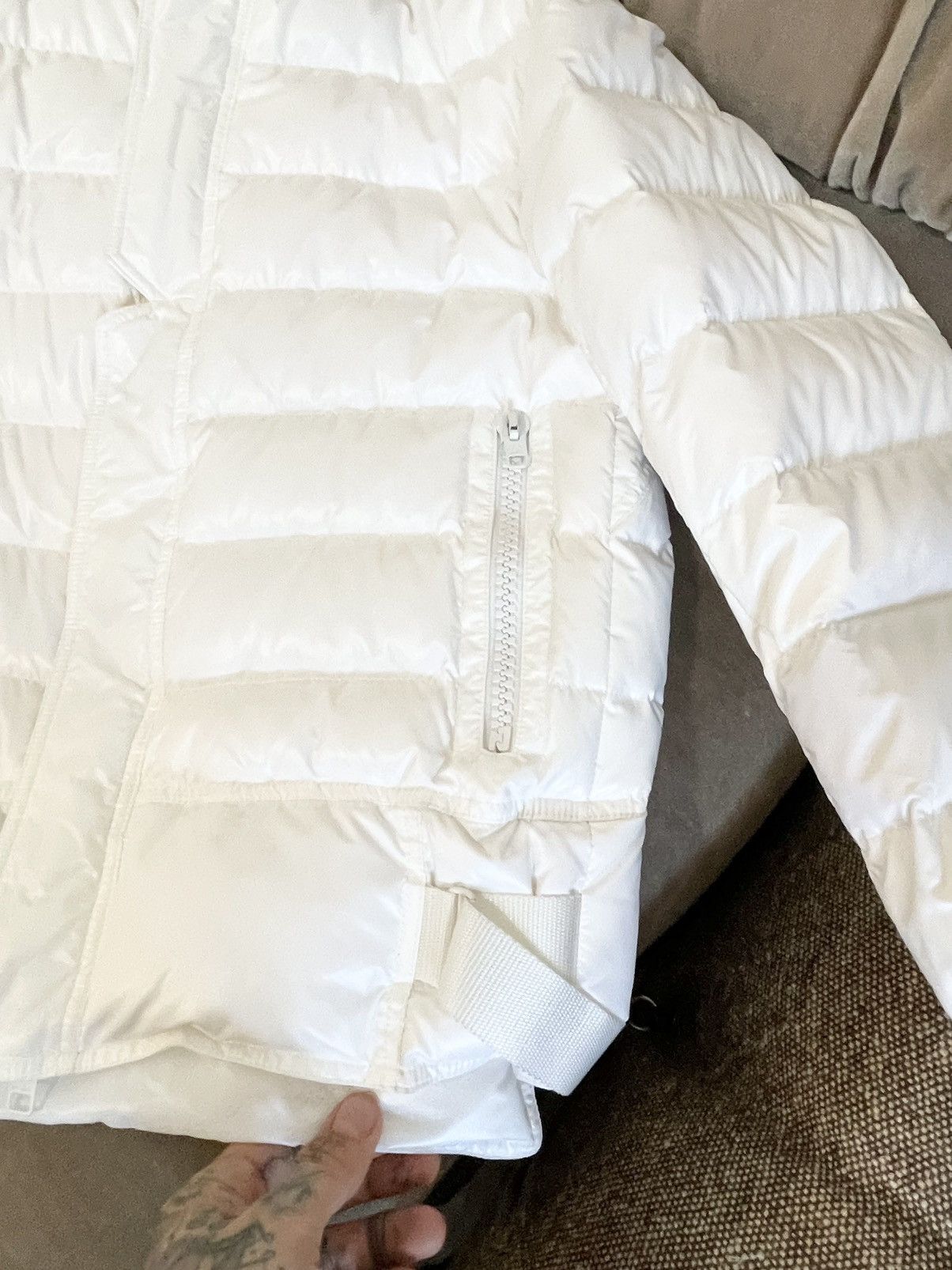 Dior × Hedi Slimane Dior Homme NEW ! 07 White Puffer Jacket ! Eu 48 Size US M / EU 48-50 / 2 - 19 Thumbnail
