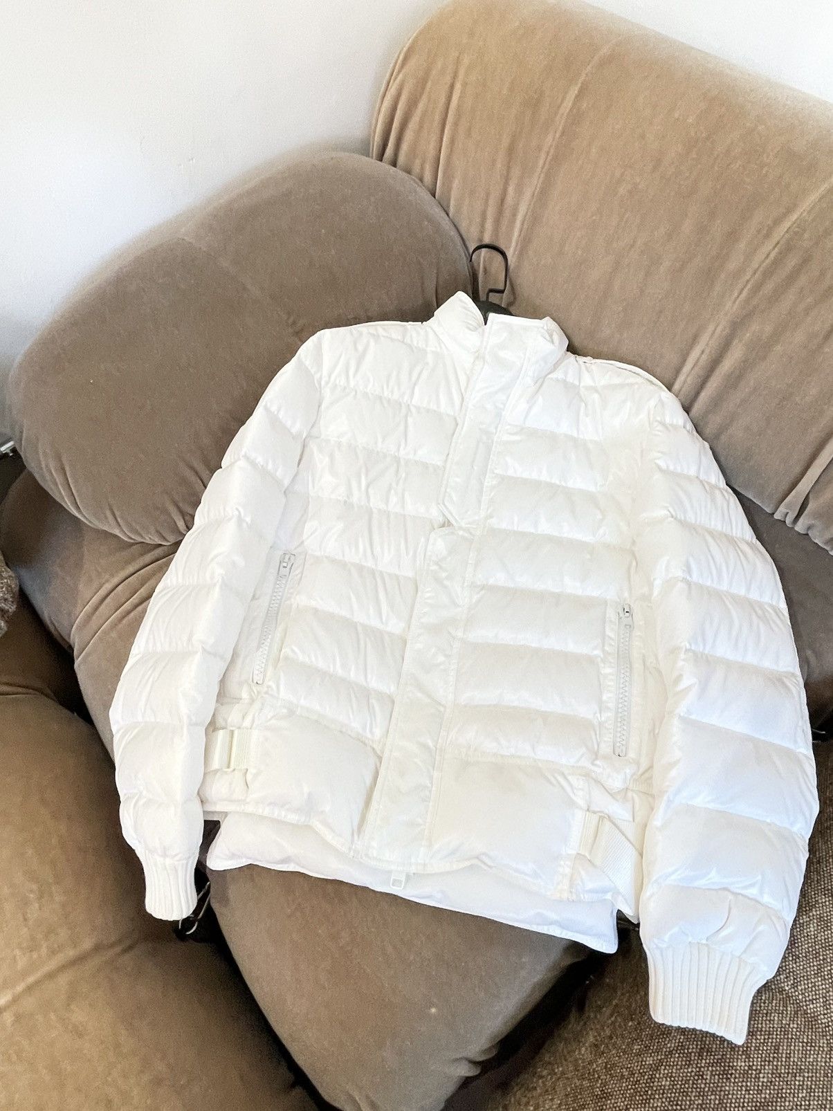 Dior × Hedi Slimane Dior Homme NEW ! 07 White Puffer Jacket ! Eu 48 Size US M / EU 48-50 / 2 - 18 Thumbnail
