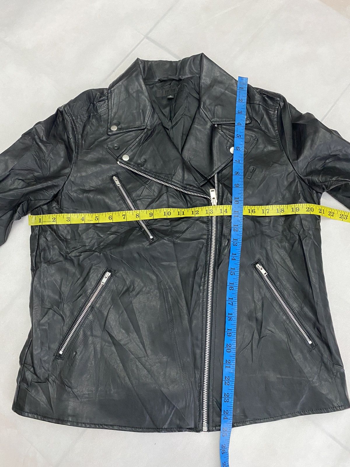 Japanese Brand × Uniqlo Uniqlo Biker Jacket Punk Style Size US L / EU 52-54 / 3 - 12 Thumbnail
