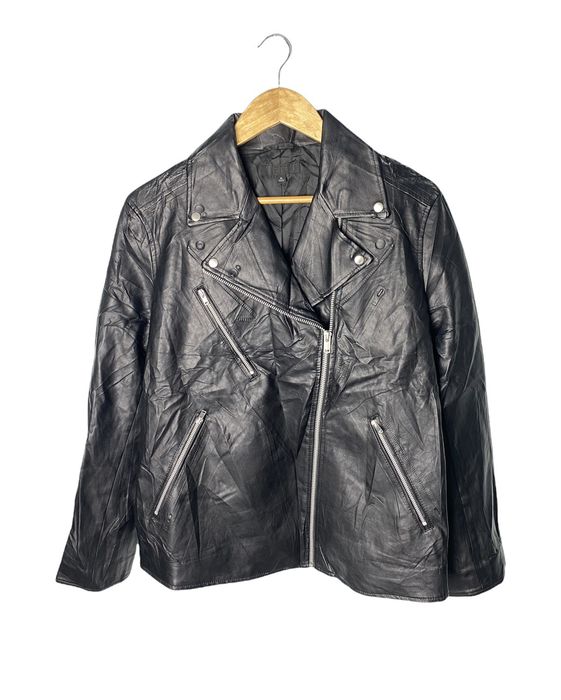 Uniqlo biker hot sale jacket