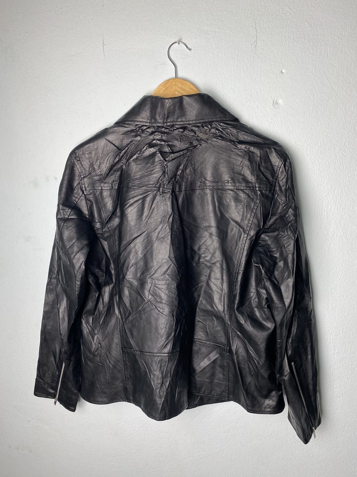 Japanese Brand × Uniqlo Uniqlo Biker Jacket Punk Style Size US L / EU 52-54 / 3 - 9 Thumbnail