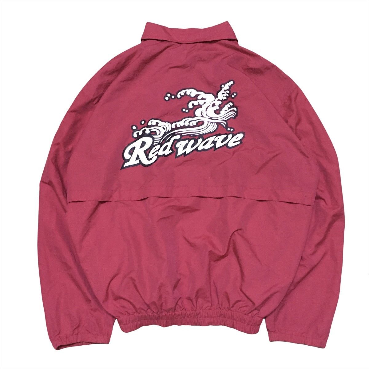 Japanese Brand Japanese Brand Red Wave Light Jacket Windbreaker Big Logo Size US M / EU 48-50 / 2 - 1 Thumbnail