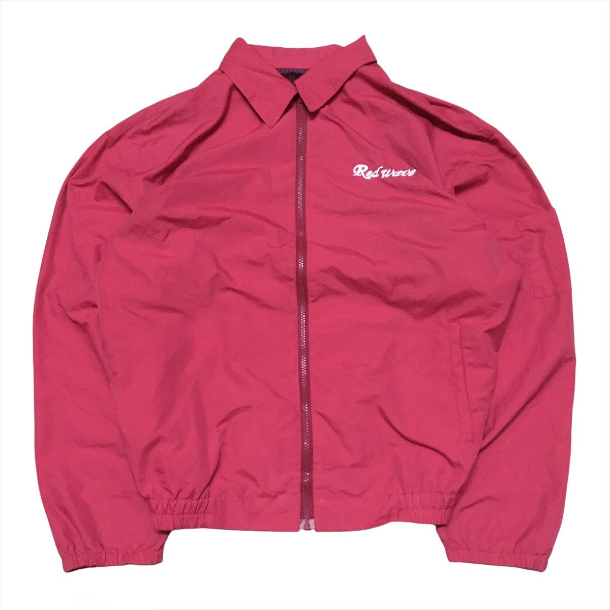 Japanese Brand Japanese Brand Red Wave Light Jacket Windbreaker Big Logo Size US M / EU 48-50 / 2 - 3 Thumbnail