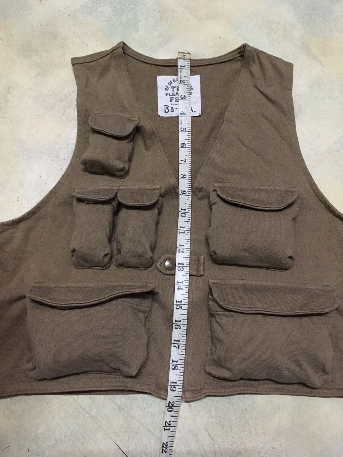 Japanese Brand Japanese Brand Multipockets Utility Vest Tactical Style Size US S / EU 44-46 / 1 - 5 Thumbnail