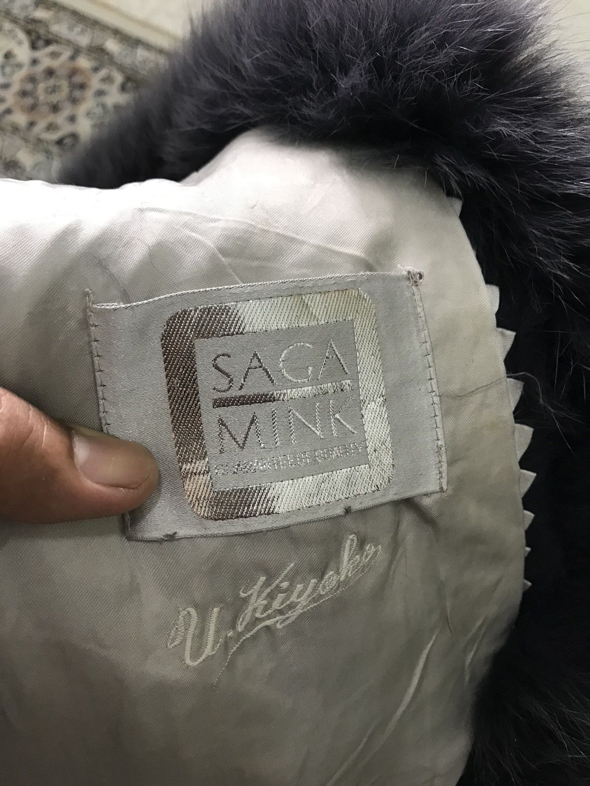 Japanese Brand Rare❗️Vintage Saga Mink Fur Coat Jacket Size M / US 6-8 / IT 42-44 - 19 Thumbnail