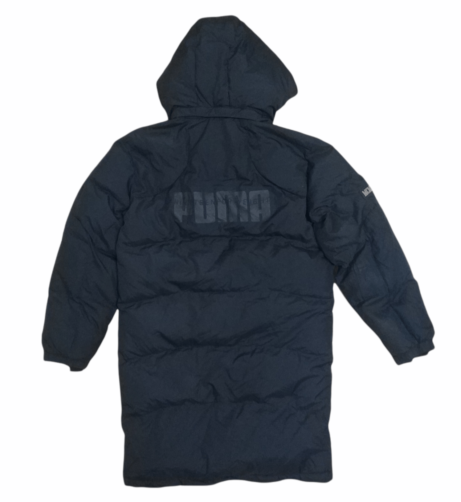 Puma 🔥Black Vintage Puma MCMXLVIII Puffer Long Jacket Size US M / EU 48-50 / 2 - 3 Thumbnail