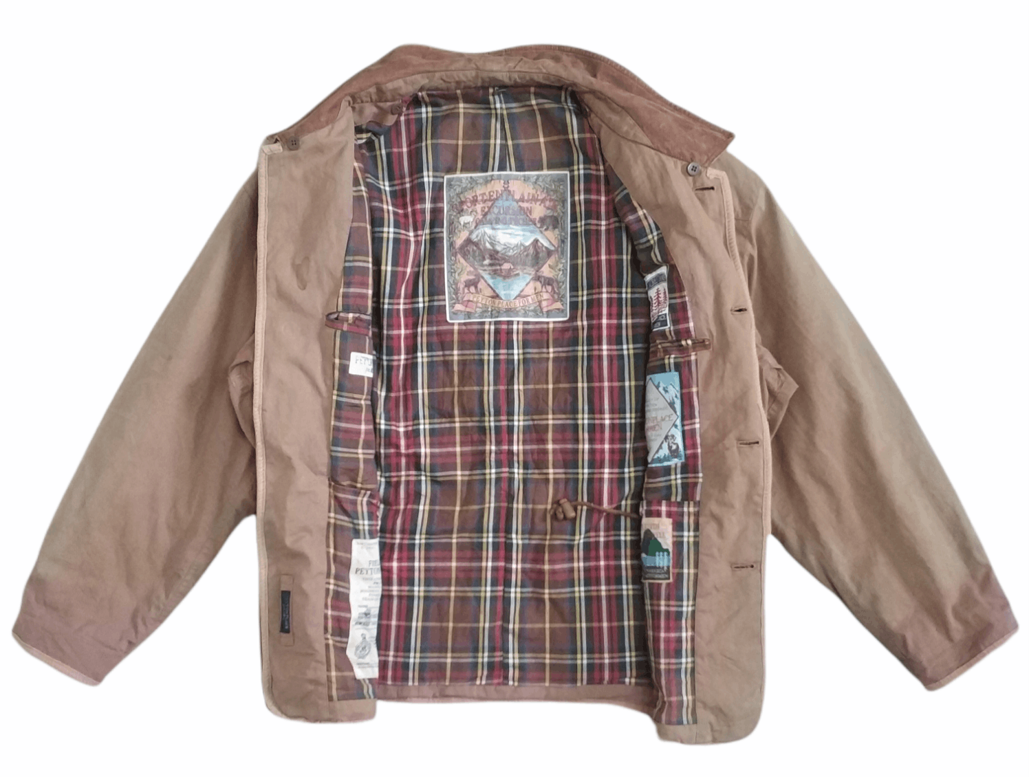 Japanese Brand 🔥Sun Faded Peyton Place For Men Chore Jacket Size US L / EU 52-54 / 3 - 1 Thumbnail