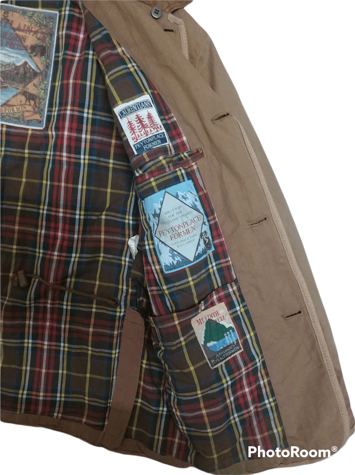 Japanese Brand 🔥Sun Faded Peyton Place For Men Chore Jacket Size US L / EU 52-54 / 3 - 5 Thumbnail