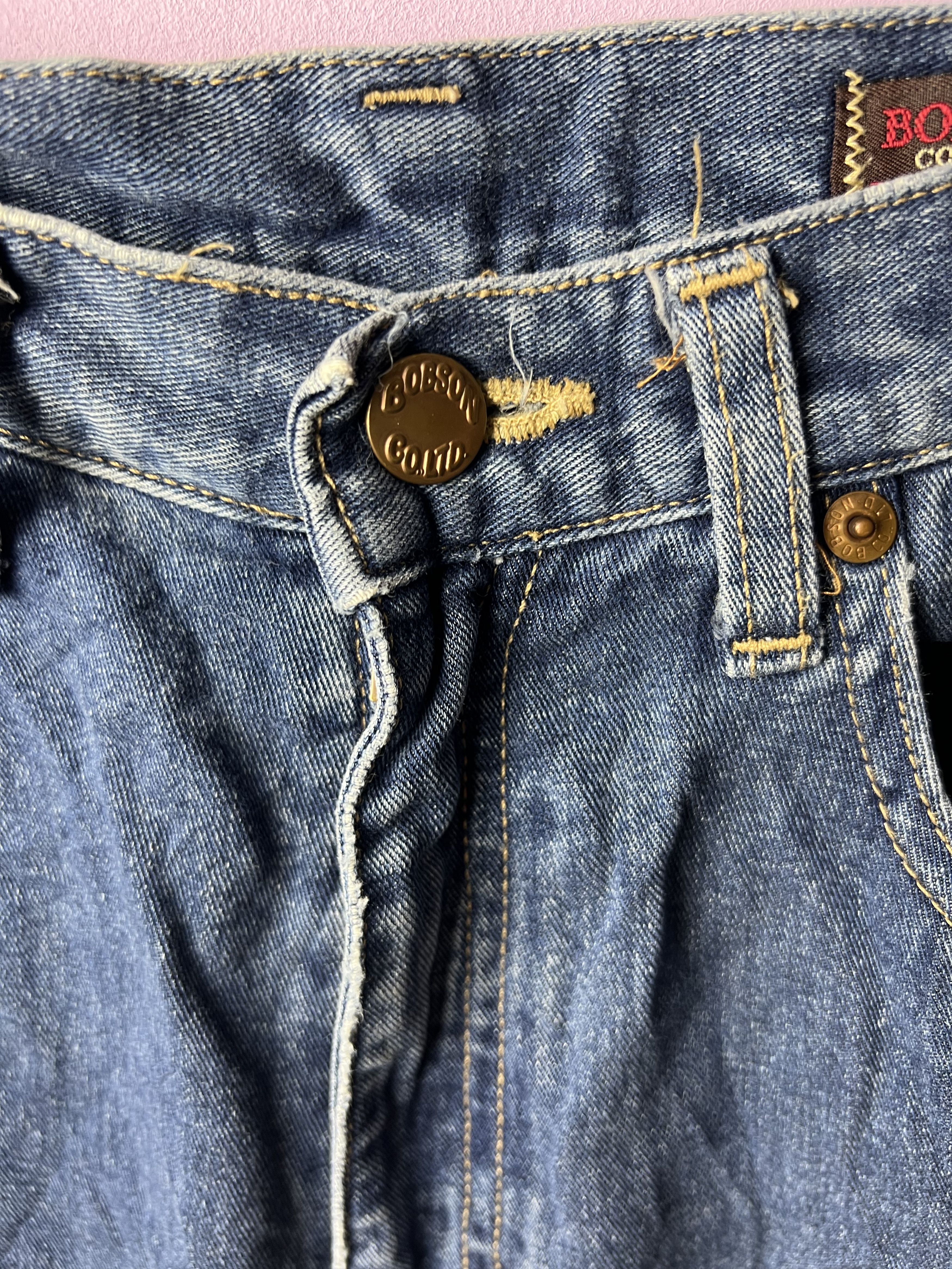 Japanese Brand 🔥Vintage Bobson Soft Denim Size US 27 - 7 Thumbnail